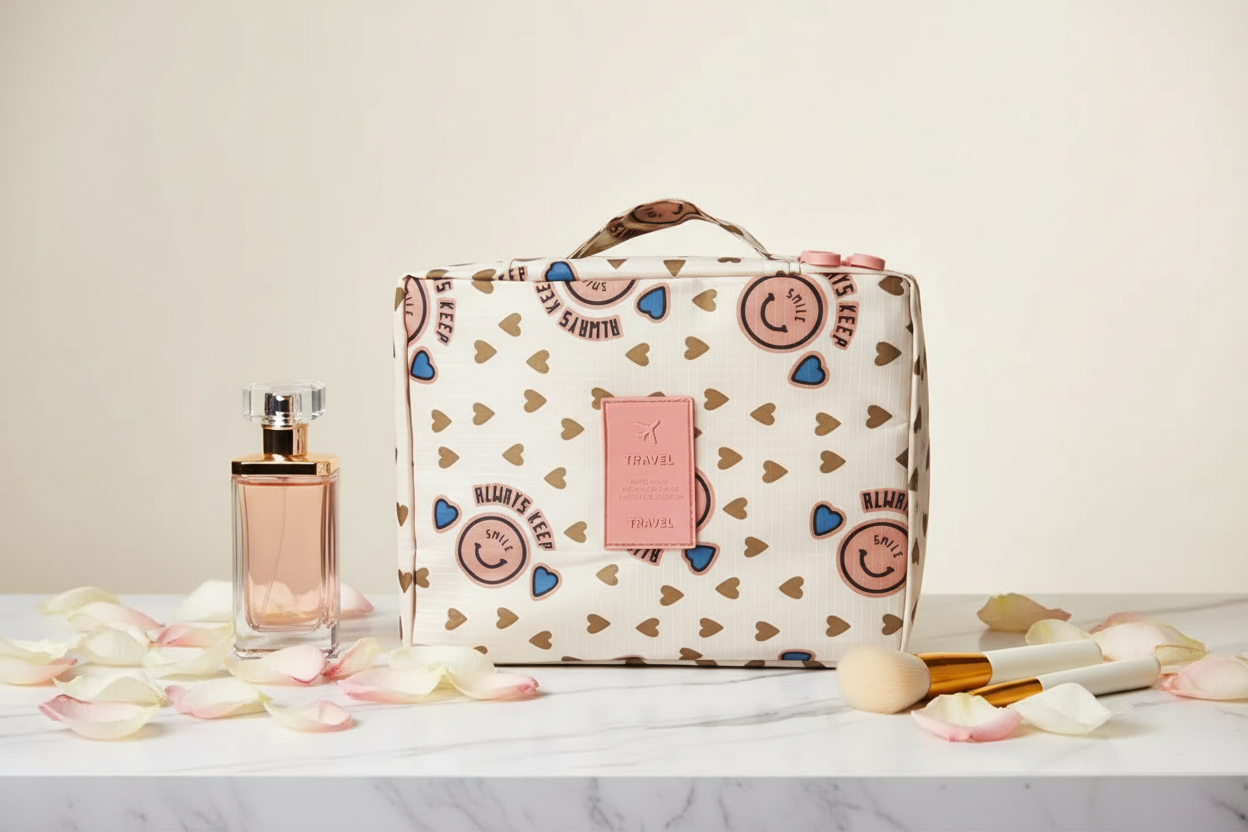 Always Keep Smile Travel Bag