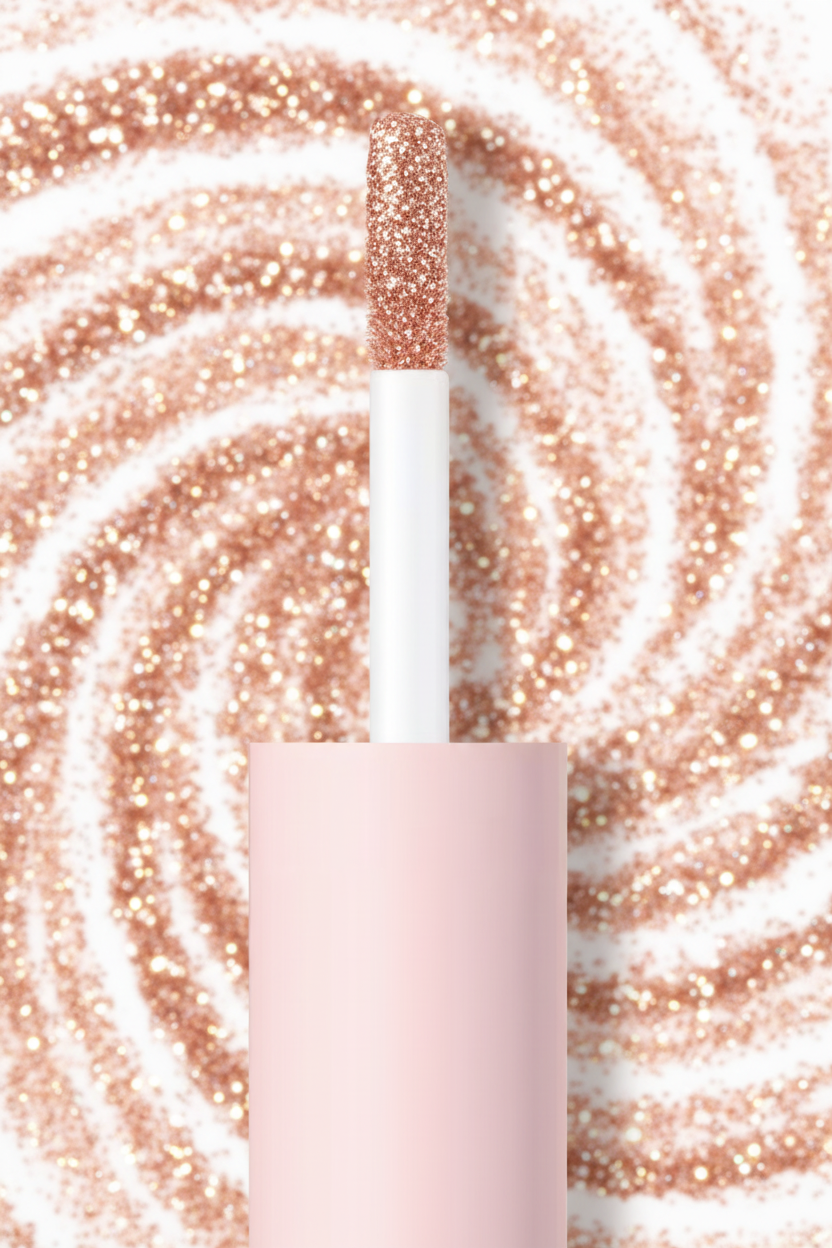 Avierll Eyeliner - Glitter Smudge Background