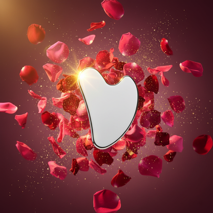 Gua Sha Rose Petals Explosion