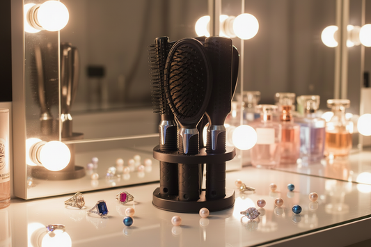 Hair Brush Set - Designer Rings Vanity