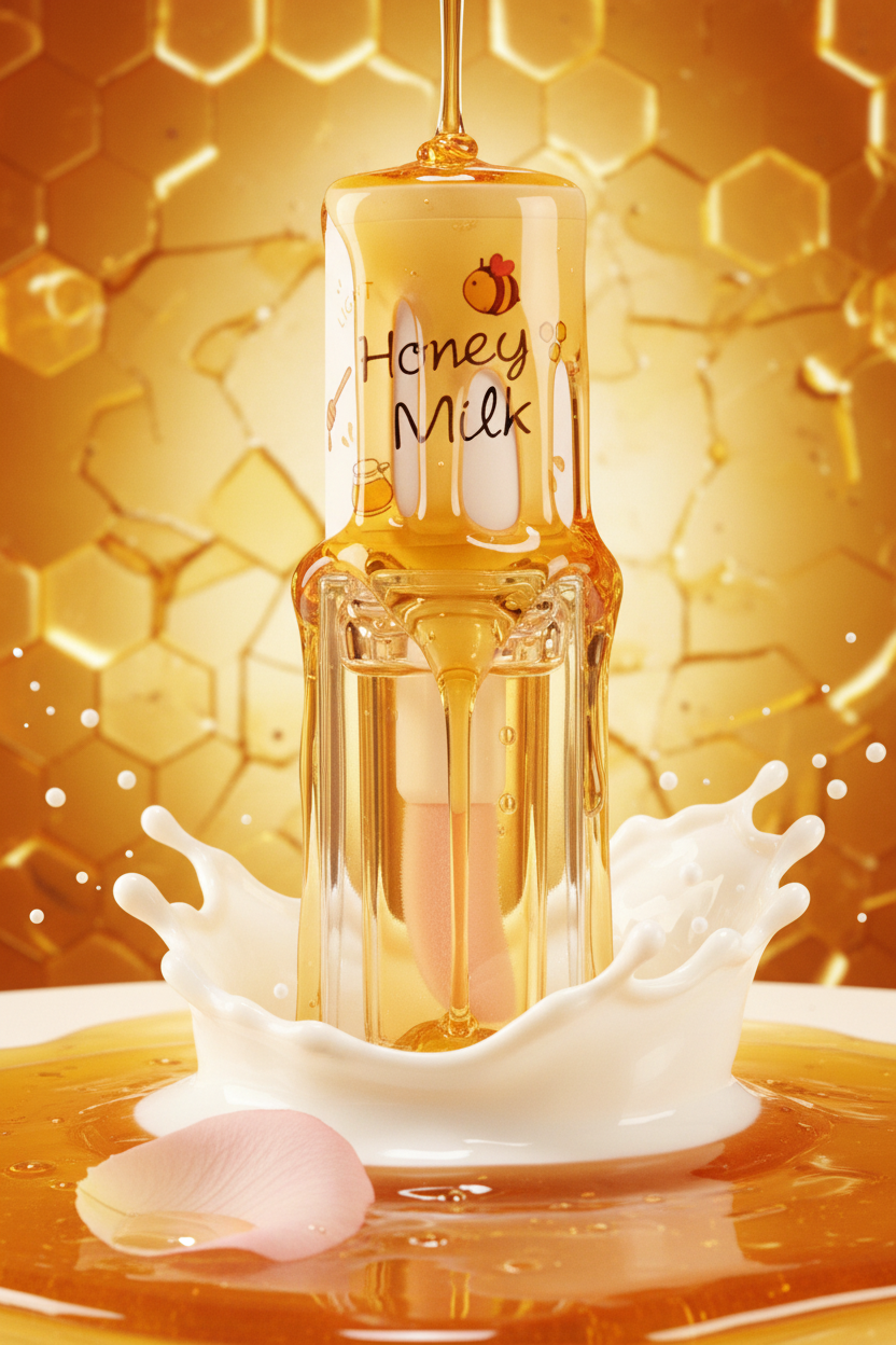 Honey Milk Lip Oil - Dramatic Campaign
