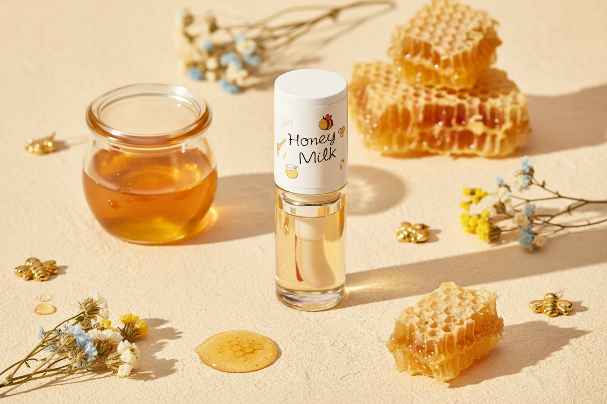 Honey Milk Lip Oil Lifestyle Shot