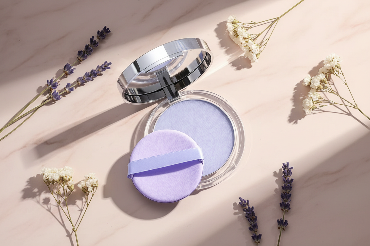 Lavender Powder Lifestyle Shot