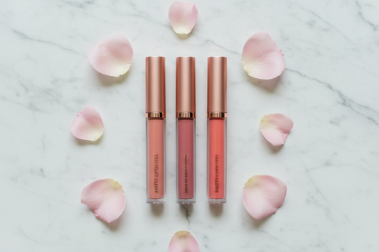 Matte Lip Gloss - Marble Flat Lay