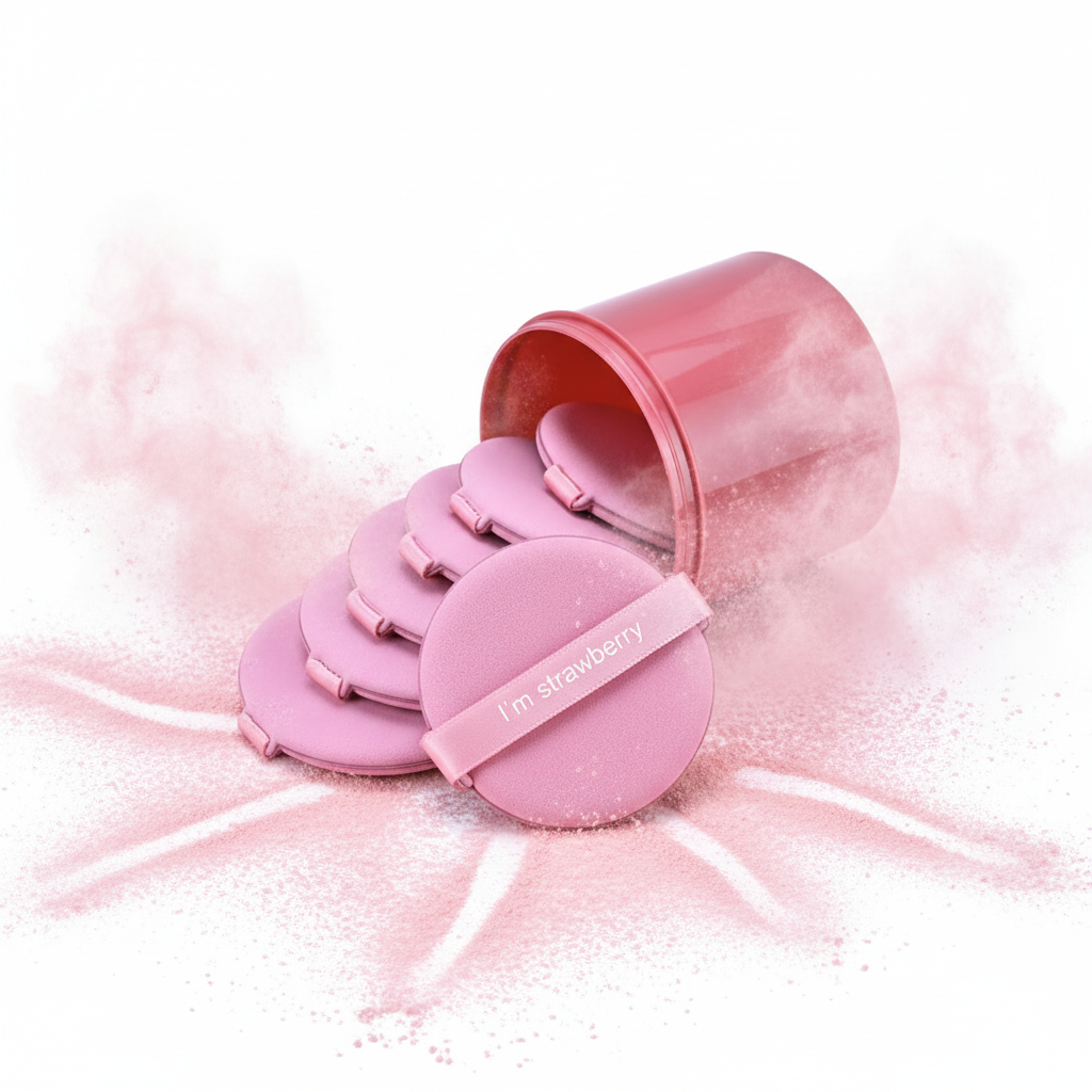 Pink Powder Close-up
